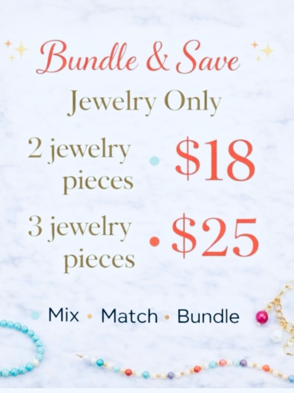 Sale! ♥️ Jewelry Sale - Colorful Beaded and Elegant Items